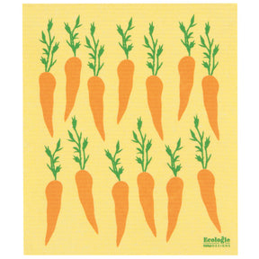 Carrots Swedish Dish Towel (12x10 in)