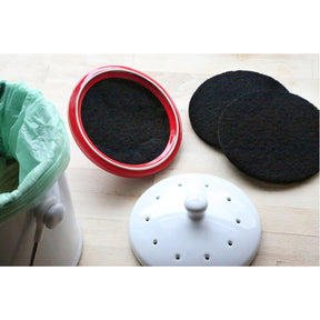 1 Gal Compost Bin Replacement Charcoal Filters 2 Pack