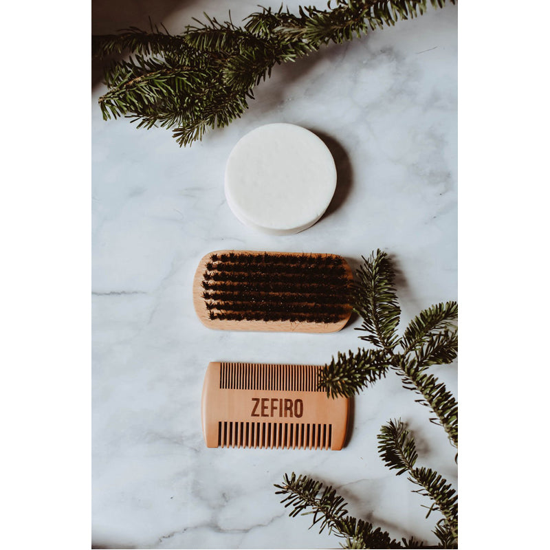 Pearwood Beard Comb