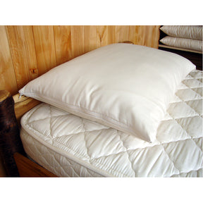 Organic Cotton Zippered Pillow Cover