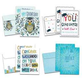 WooHoo Congrats Graduation Cards 8pk