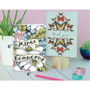 Artful Thanks Thank You Cards 16pk