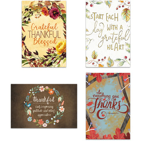 Giving Thanks Thank You Cards 16pk