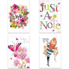 Bursting with Vibrancy Blank Cards 16pk