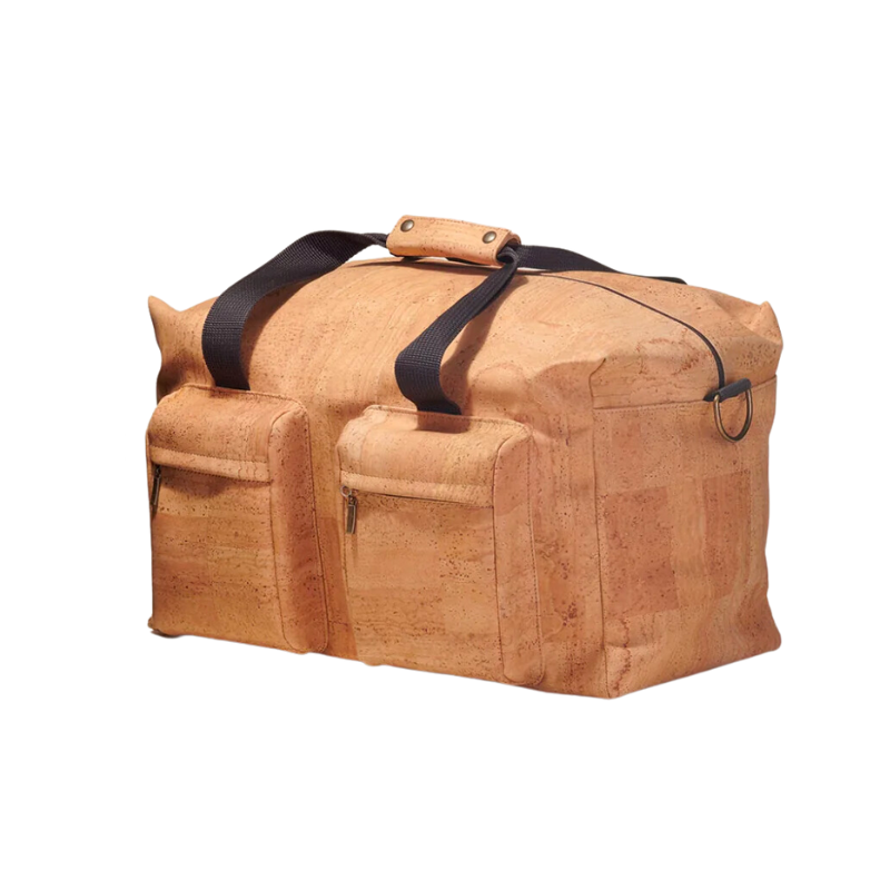 Travel-Ready Large Cork Duffel