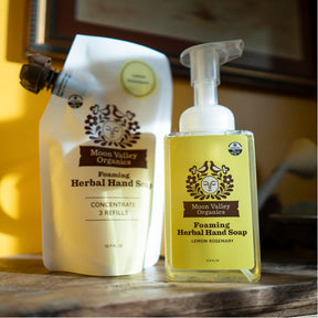 Lemon Rosemary Organic Foaming Hand Soap Refill Pouch