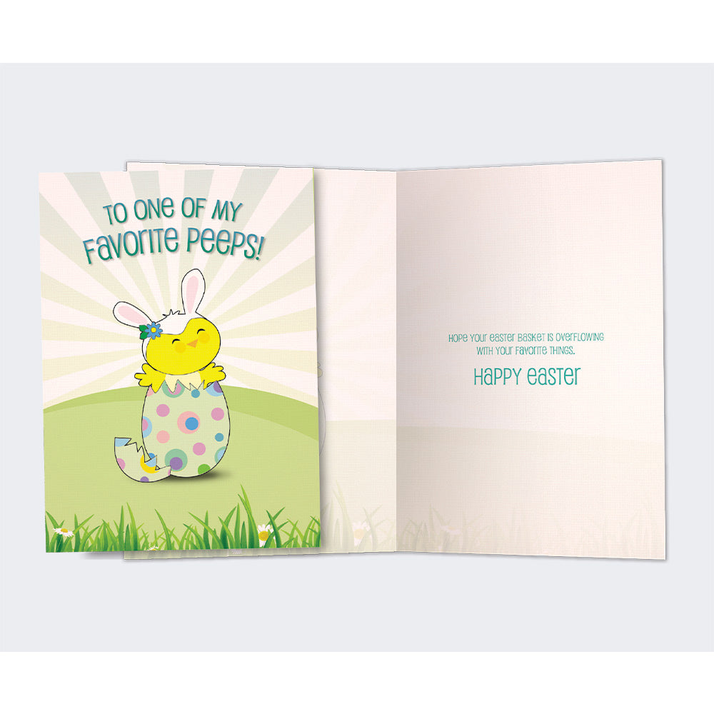 Favorite Peep Easter Cards 12pk
