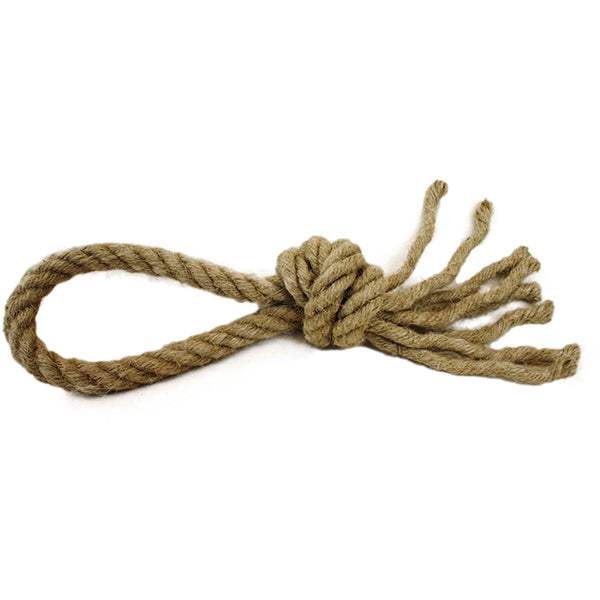 Loop Knot Hemp Rope Dog Toy
