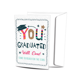 Well Done Graduation Cards 12pk