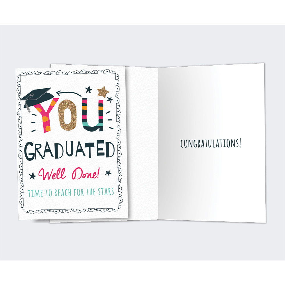 Well Done Graduation Cards 12pk