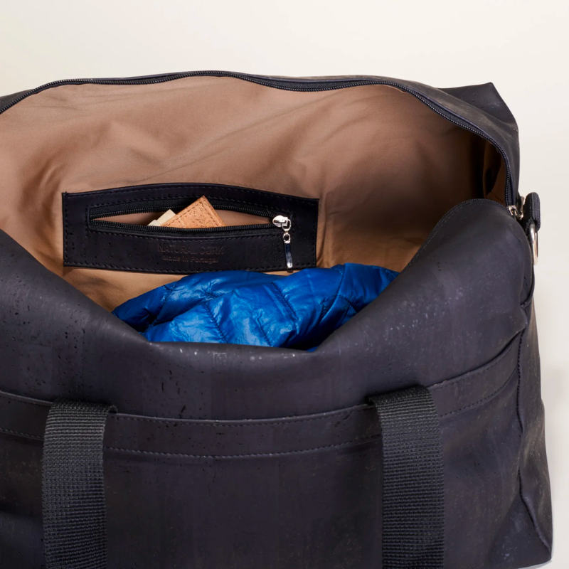 Travel-Ready Large Cork Duffel