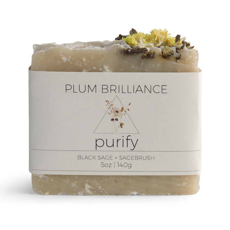 Plum Brilliance Unscented Everybody Natural Soap Bar