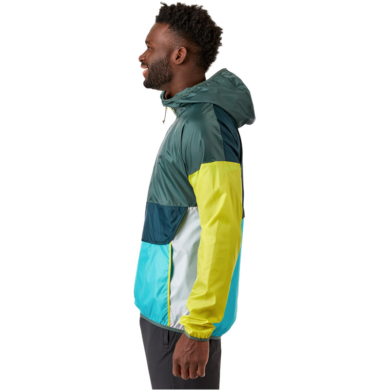 Unisex Teca Sour Face Windbreaker Halfzip