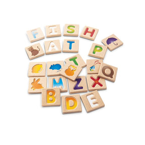 Alphabet A-Z Wooden Learning Letters