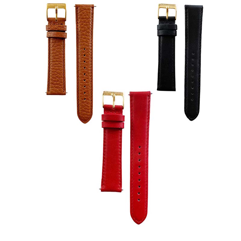 Mindful Upcycled Leather Watch Strap