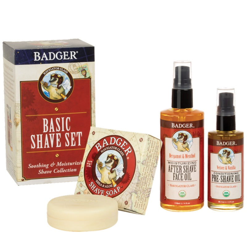 3-in-1 Organic Shaving Kit