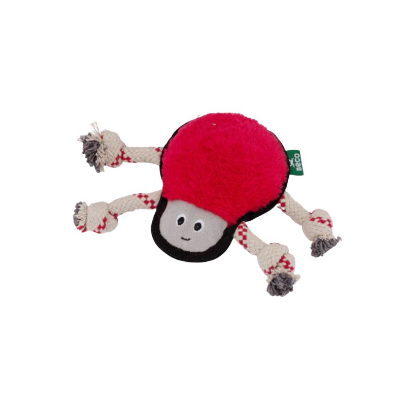 Rough and Tough Recycled Dog Toys - Spider