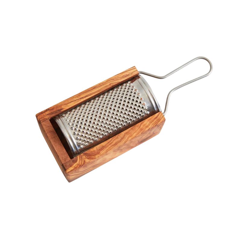 Italian Olivewood Parmesan Cheese Box Grater