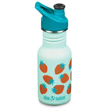 Klean Kanteen Brushed Stainless Insulated Sport Kids Water Bottle 12oz