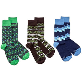 Socks that Protect the Planet Gift Box 3 Pack