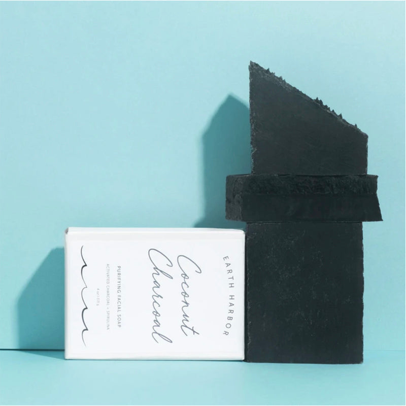 Coconut Charcoal Purifying Facial Soap