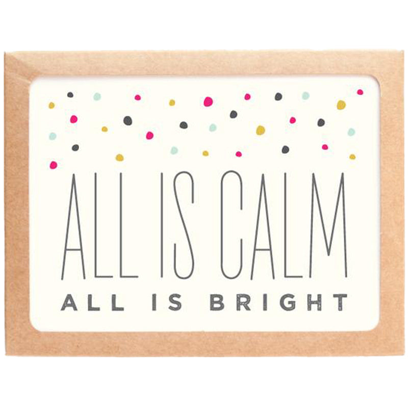 All is Bright Greeting Cards 8pk