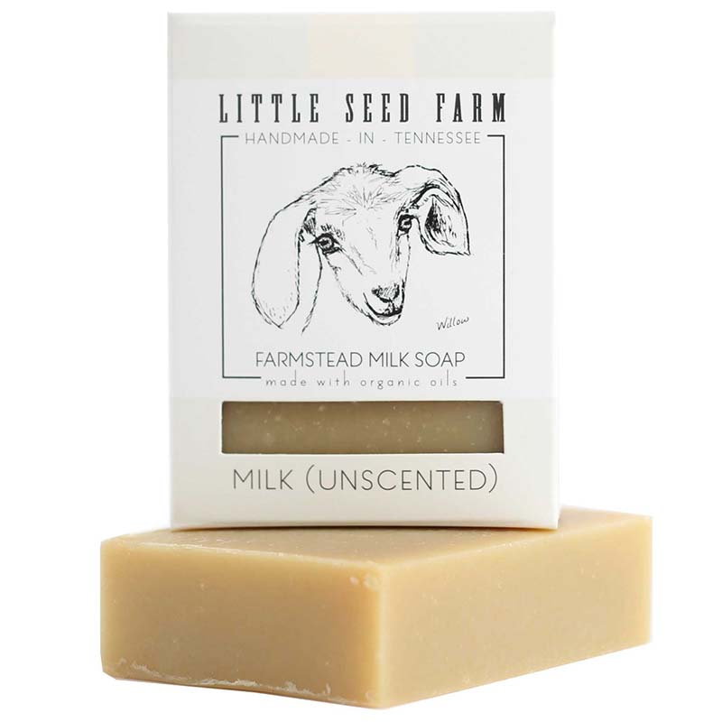 Unscented Goat's Milk Bar Soap for Sensitive Skin