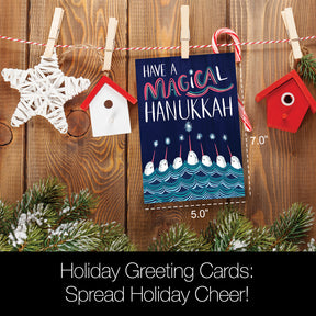 Magical Hanukkah Greeting Card Set 10pk