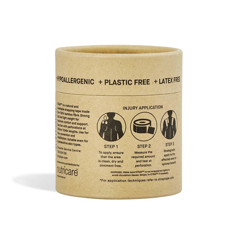PATCH STRAP Compostable Bamboo Body Tape