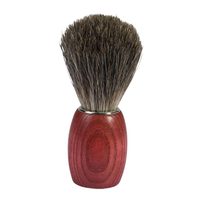 Stained Beechwood Shave Brush