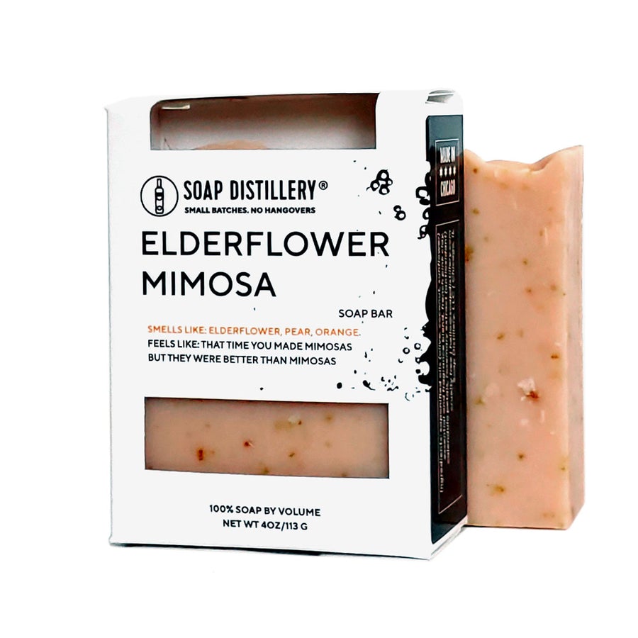 Elderflower Mimosa Natural Soap Bar