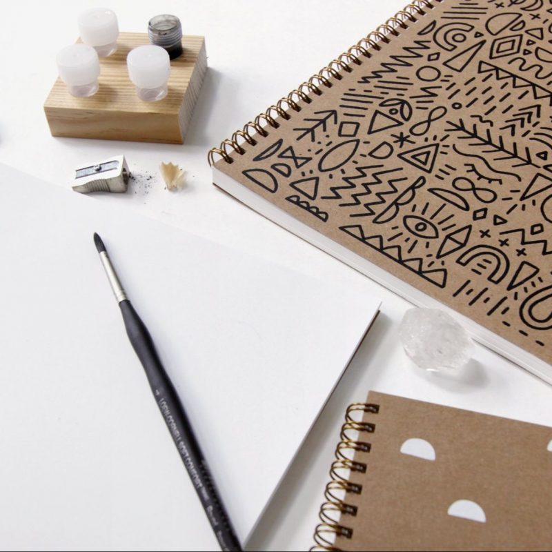 Recycled Paper Calm Sketchbook
