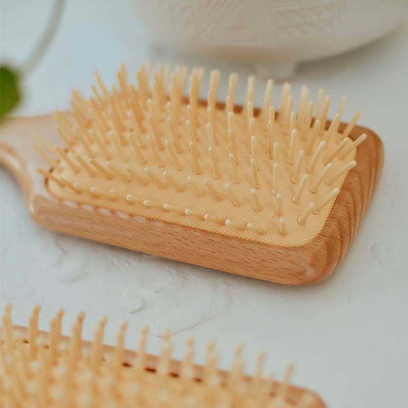 Handcrafted Beechwood Hair Brush