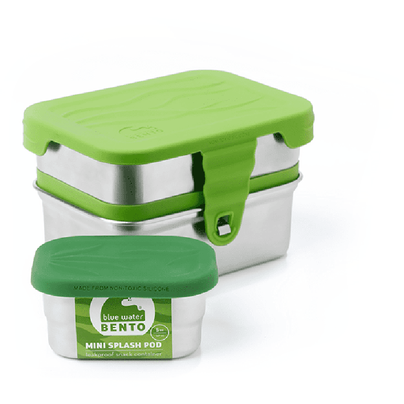 3-in-1 Splash Stainless Steel Lunchbox