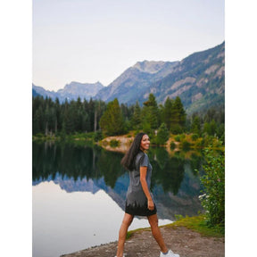 Forest Flow T-Shirt Dress - 3XL