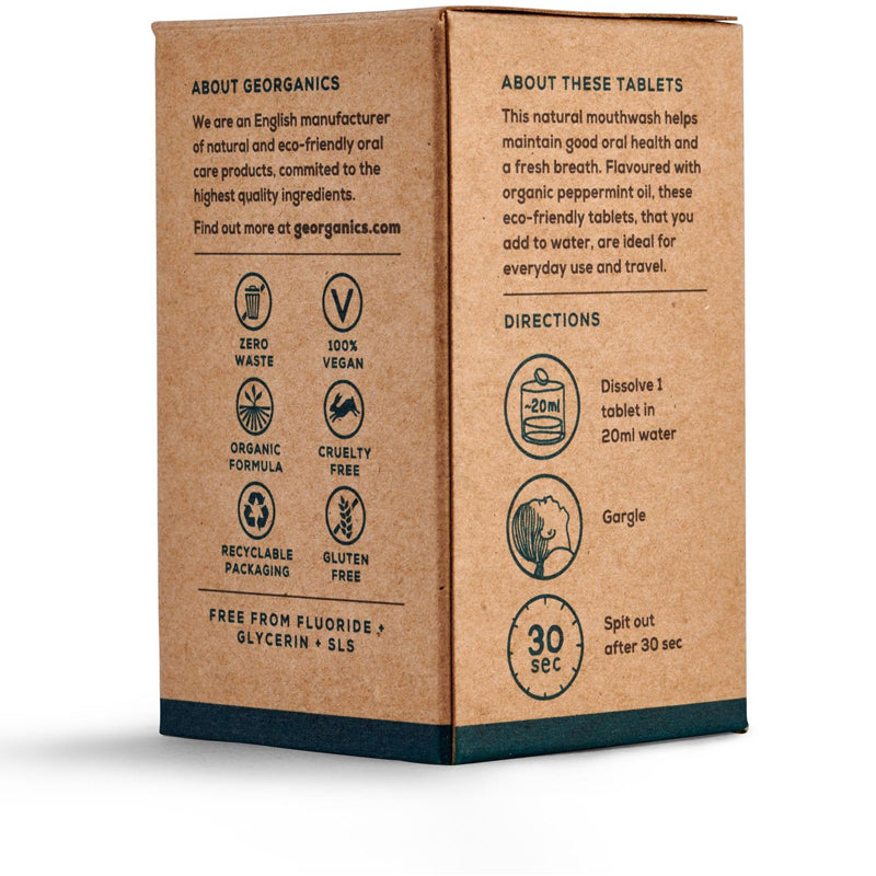 Natural Mouthwash Tablets