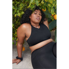 Black Topanga Sports Bra
