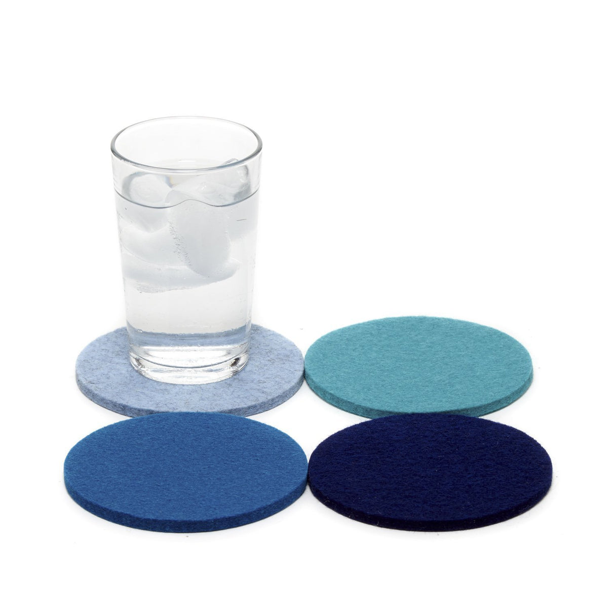 Wool Felt Coaster Set 4pk