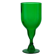 Upcycled Glass Wine Goblets - 4 pk