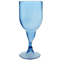 Upcycled Glass Wine Goblets - 4 pk