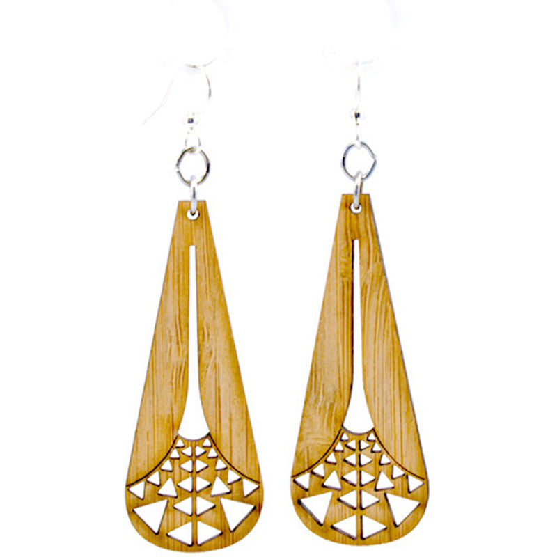 Illuminating Eco-Friendly Bamboo Earrings