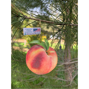 Peach Holiday Ornament