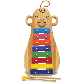 Kids Monkey Wooden Glockenspiel