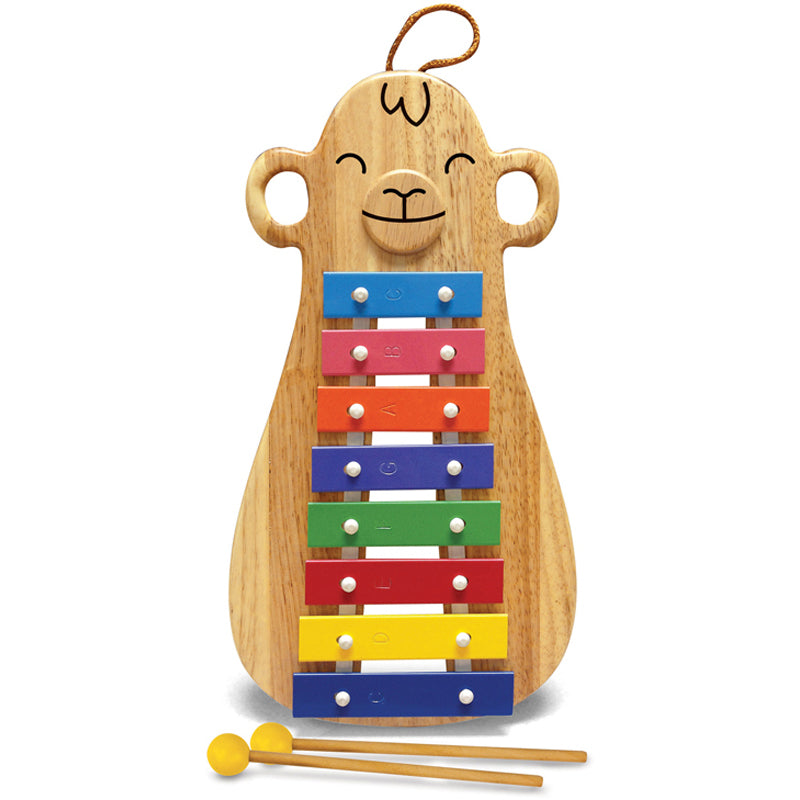 Kids Monkey Wooden Glockenspiel