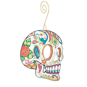 Sugar Skull Holiday Ornament