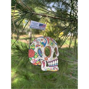 Sugar Skull Holiday Ornament