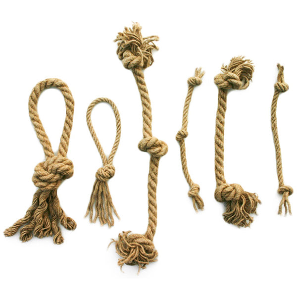 Knotty Hemp Rope Dog Toy