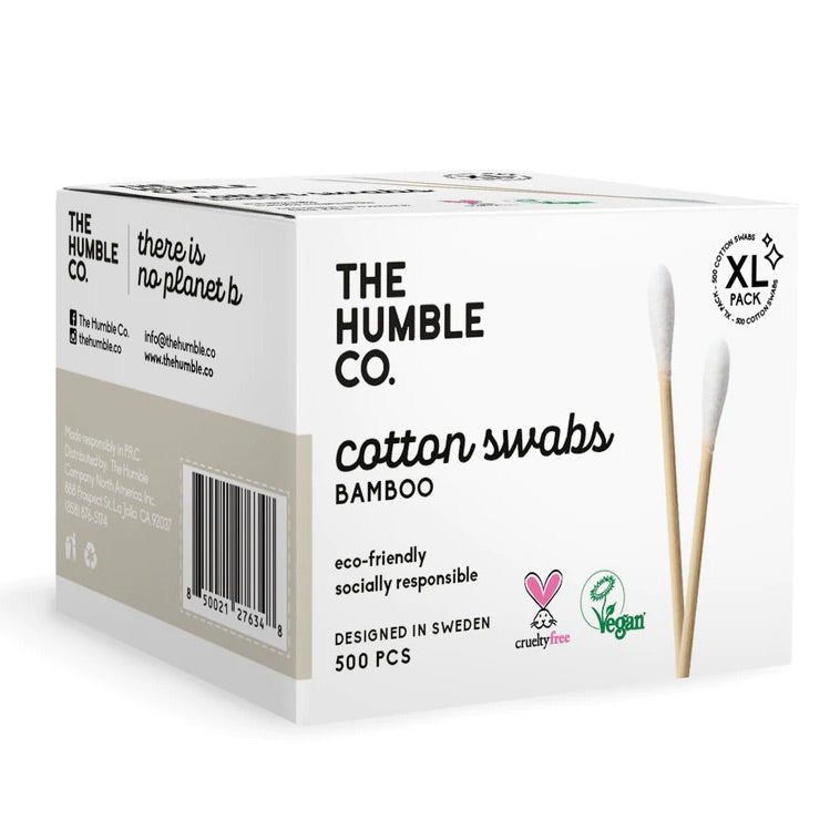 Cotton Swab | White 100-pack | Eco Friendly | The Humble Co.