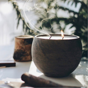 Oliver Vegan Soy Candle + Planter
