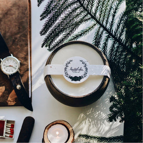 Oliver Vegan Soy Candle + Planter
